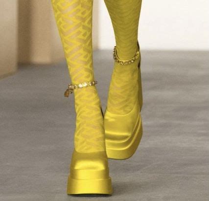 versace shoes at the aw21 collection|versace fw21.